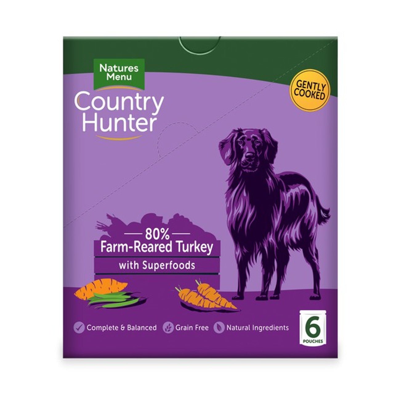 Country Hunter Dog Food Pouch 6 Pack (Natures Menu) - SnowPaw Store - SnowPaw Store -